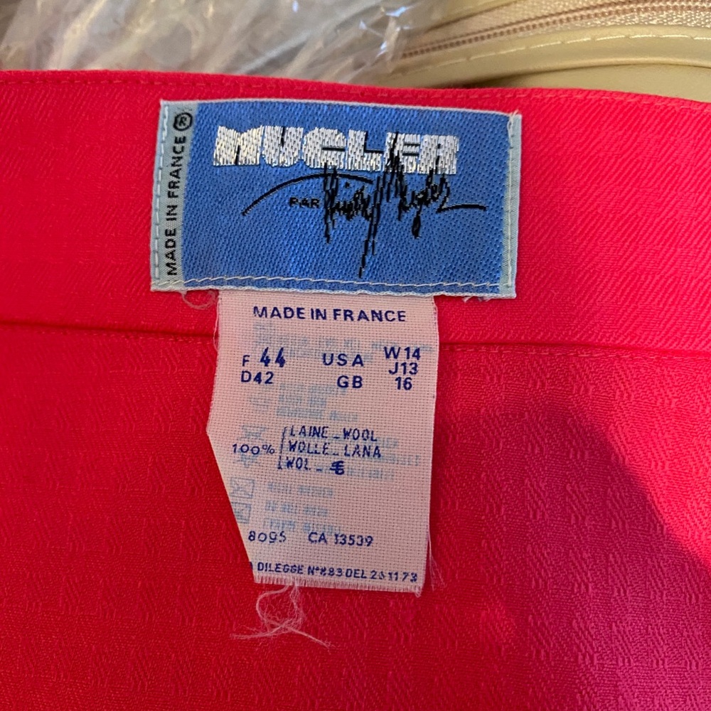 Thierry Mugler Skirt Suit. In great condition